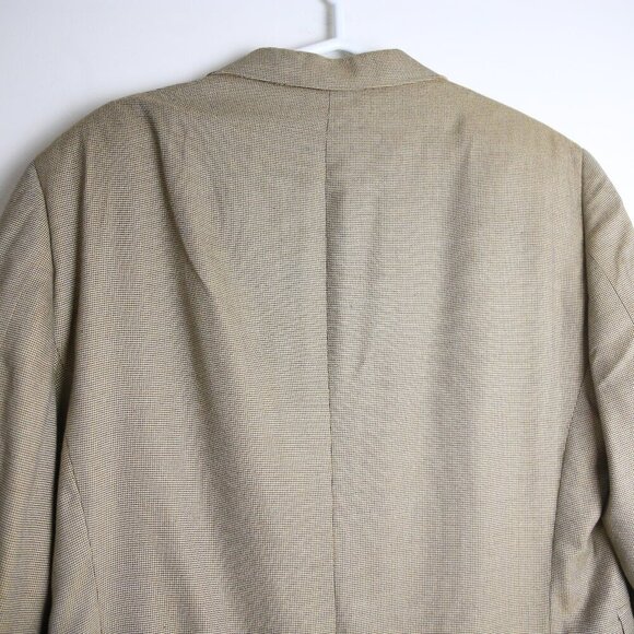 Arnold Brant 100% Bamboo Single Breasted Tailored Blazer Jacket Size 40S - Picture 6 of 9
